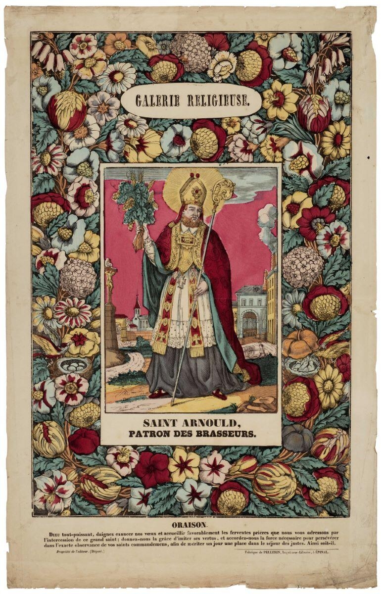 GALERIE RELIGIEUSE. SAINT ARNOULD, / PATRON DES BRASSEURS. (titre inscrit)_0
